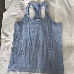 Lululemon Athletica Swiftly Light Blue Tank Top
